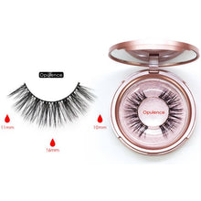 Load image into Gallery viewer, Magnetic Eyelashes Set 2 Pairs False Eyelashes Magnetic Eyeliner Eyelash Tweezer 5 Magnets Natural Long Makeup Tool Kit with Box